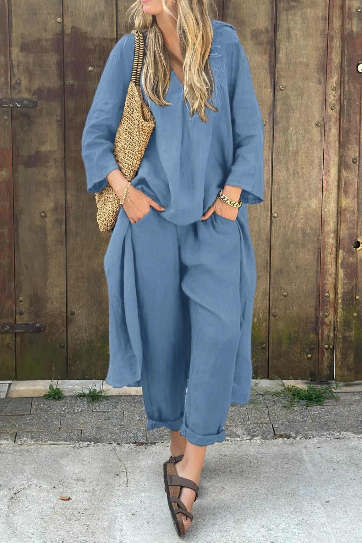 Azzurro / 3XL (46-48)